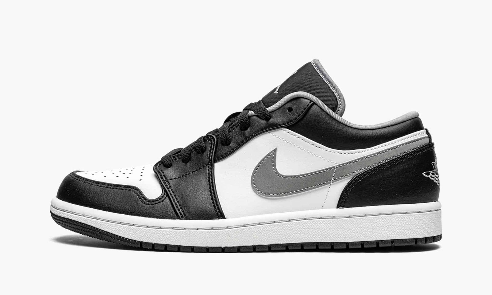 flykicks jordan 1 low black white grey 1 sur 5