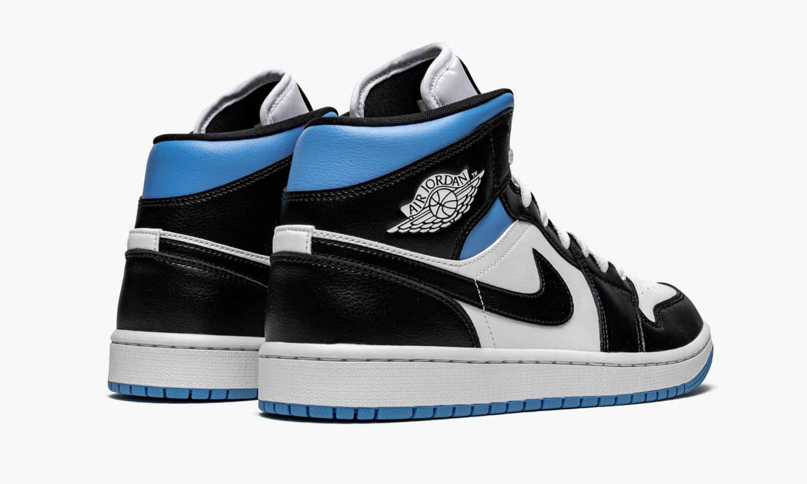 flykicks jordan 1 mid university blue 3 sur 5