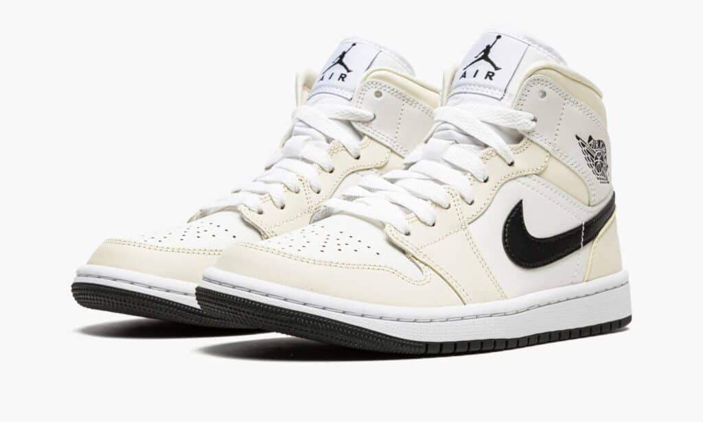 flykicks wmns air jordan 1 mid cocunut milk 2 sur 5