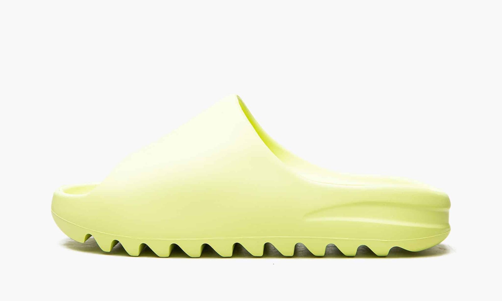 flykicks yeezy slide green glow 1 sur 5