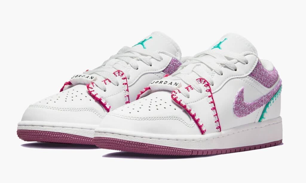 flykicks air jordan 1 low wmns knitted 2