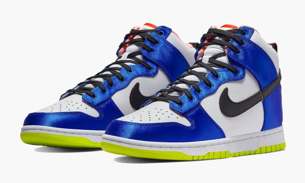 flykicks nike dunk high racer blue 2