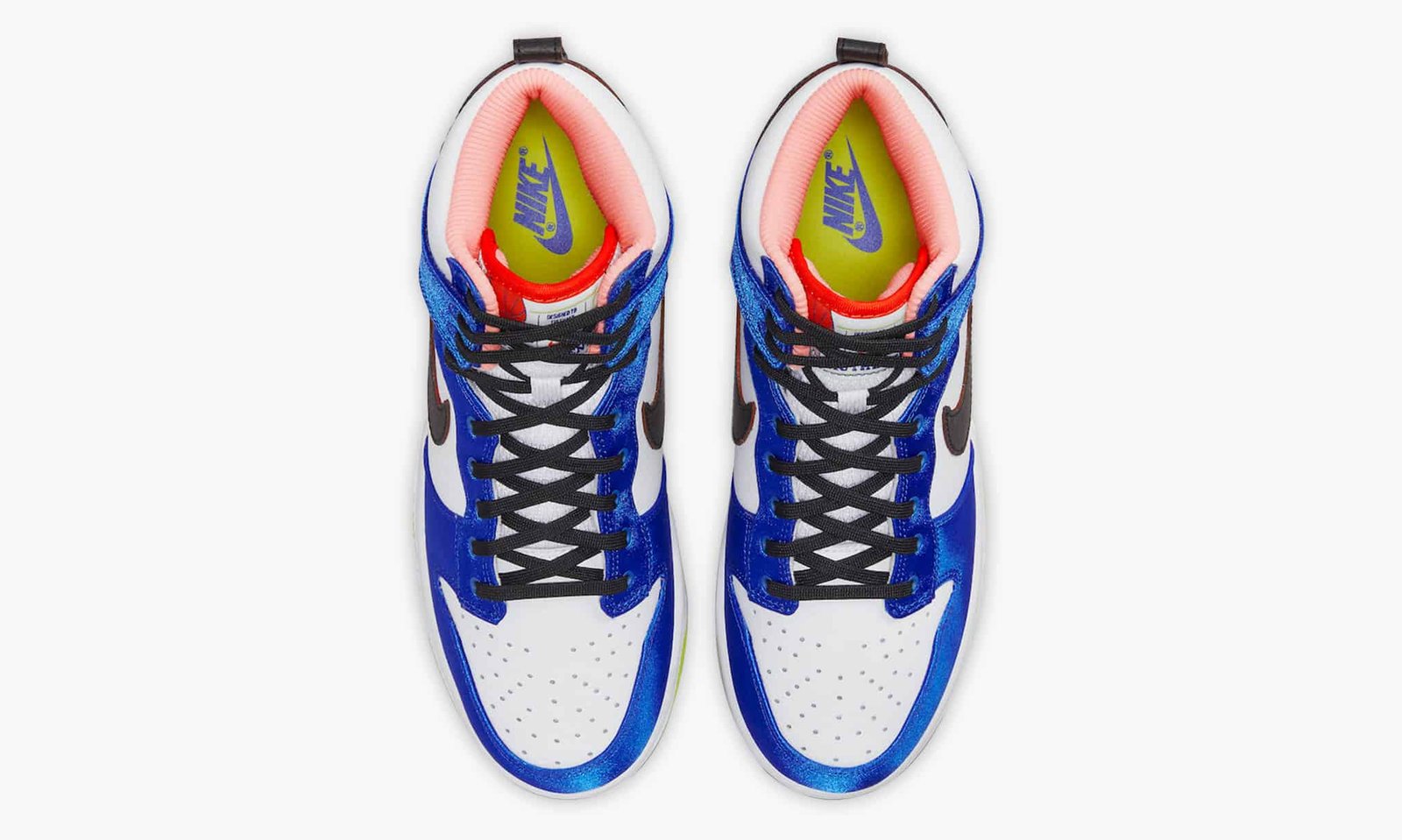 flykicks nike dunk high racer blue 4