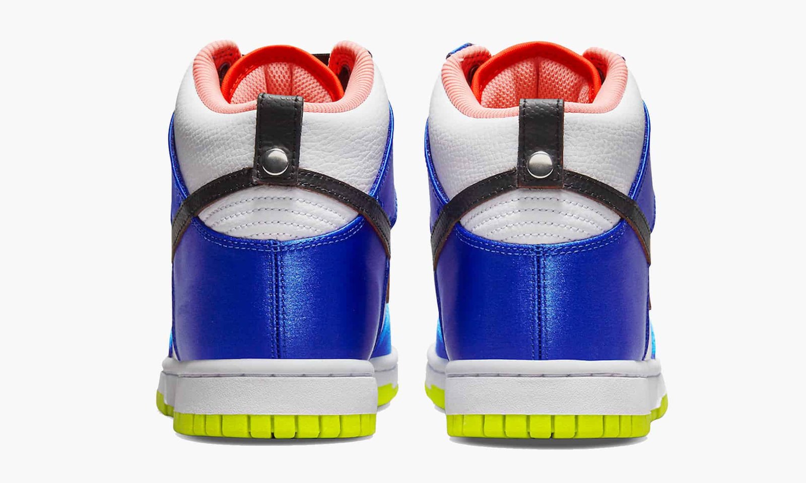 flykicks nike dunk high racer blue 5