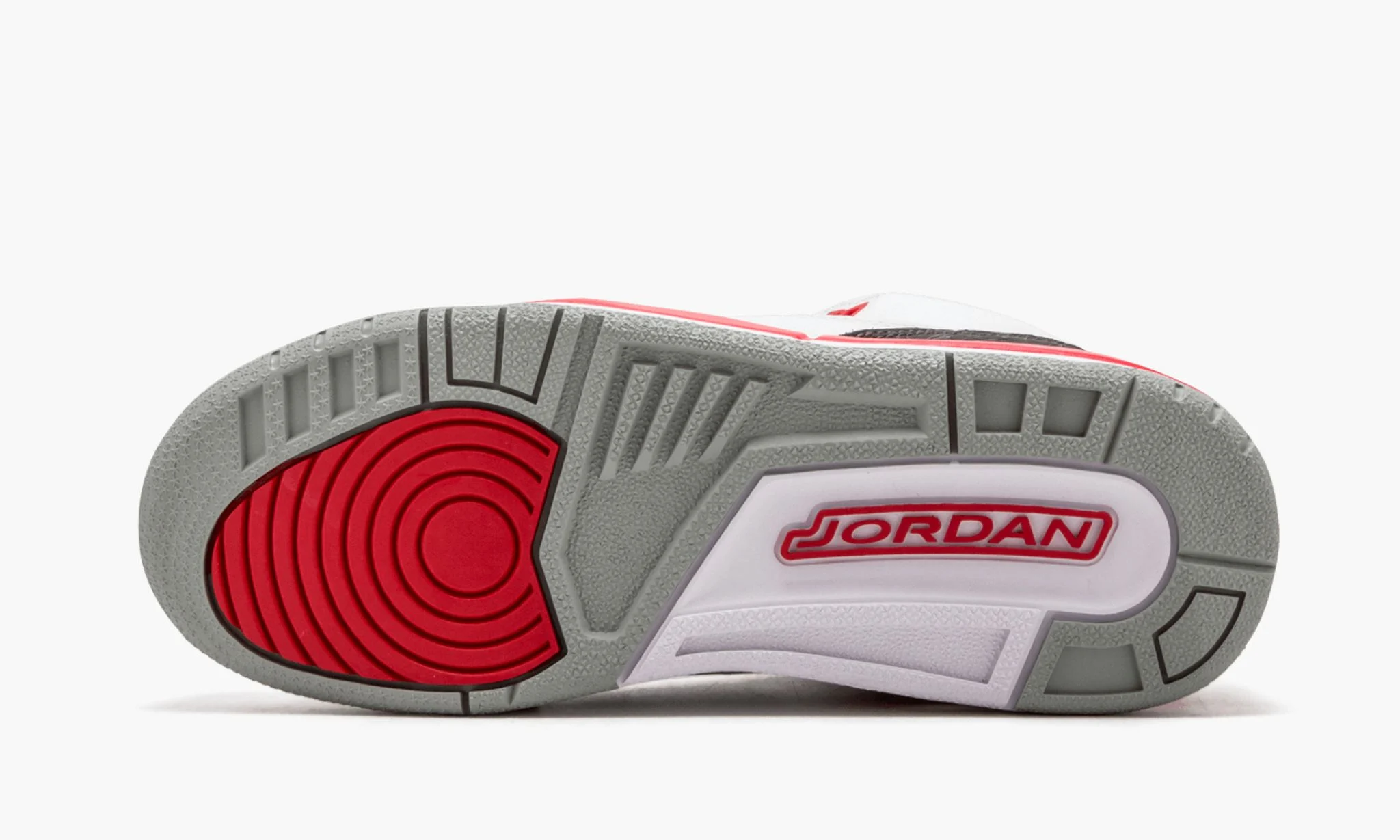 air jordan 3 retro (gs) "fire red"