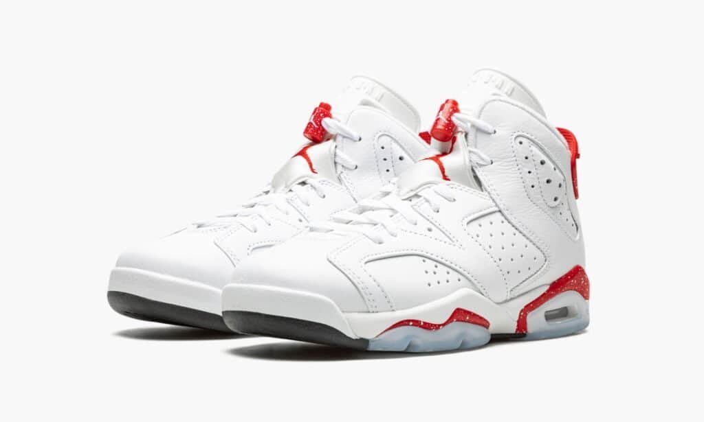 air jordan 6 retro gs "red oreo"