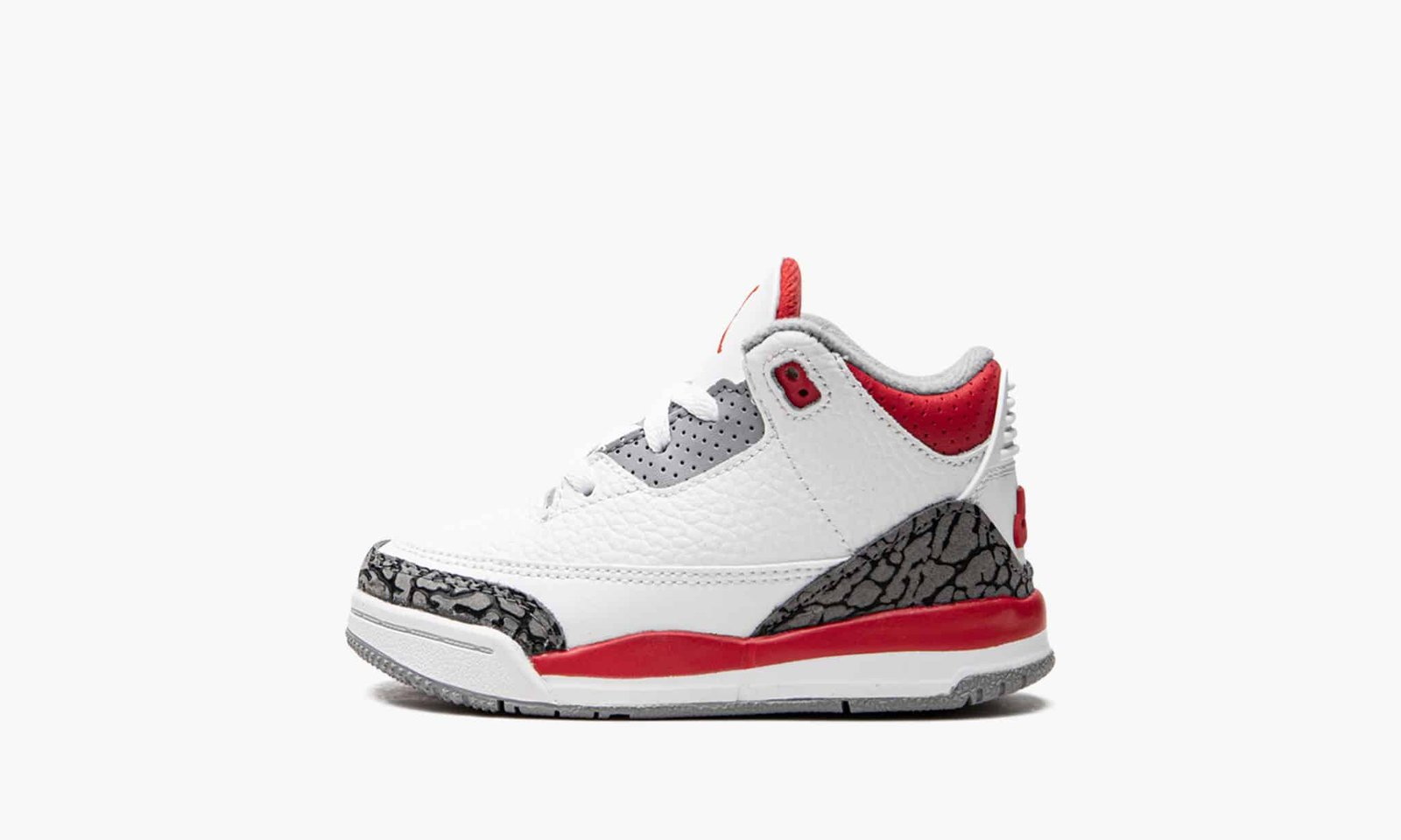 jordan kids air jordan 3 retro (td) "fire red"