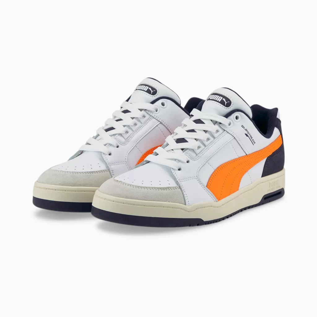 puma slipstream lo retro 'vibrant orange'