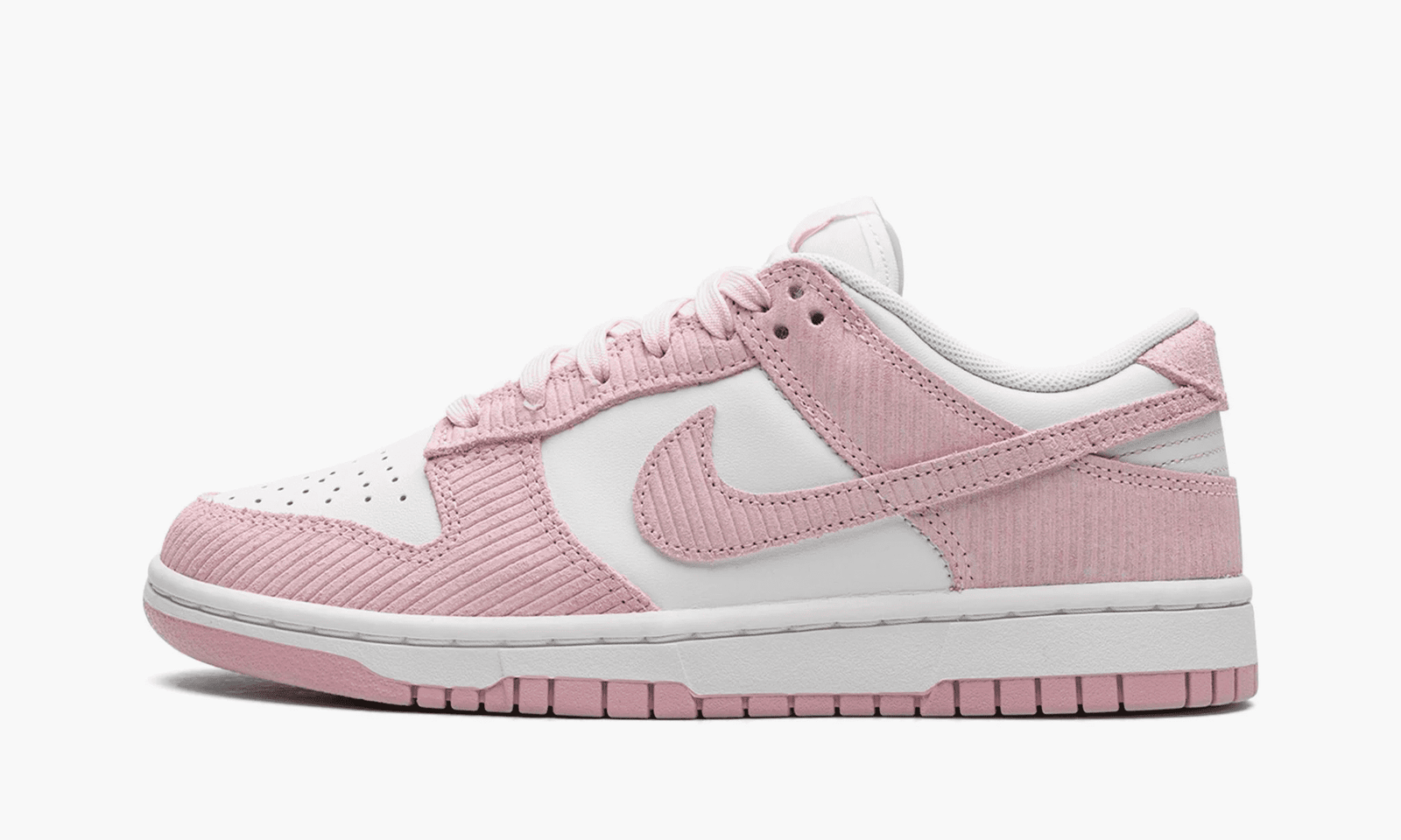 nike dunk low "pink corduroy" (w)