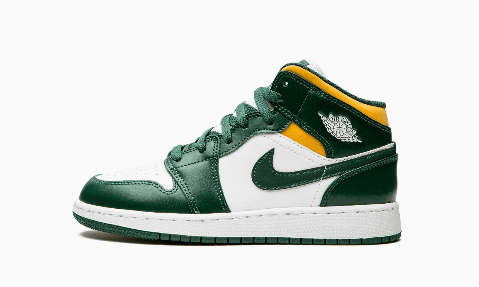 air jordan 1 mid "sonics" (gs)