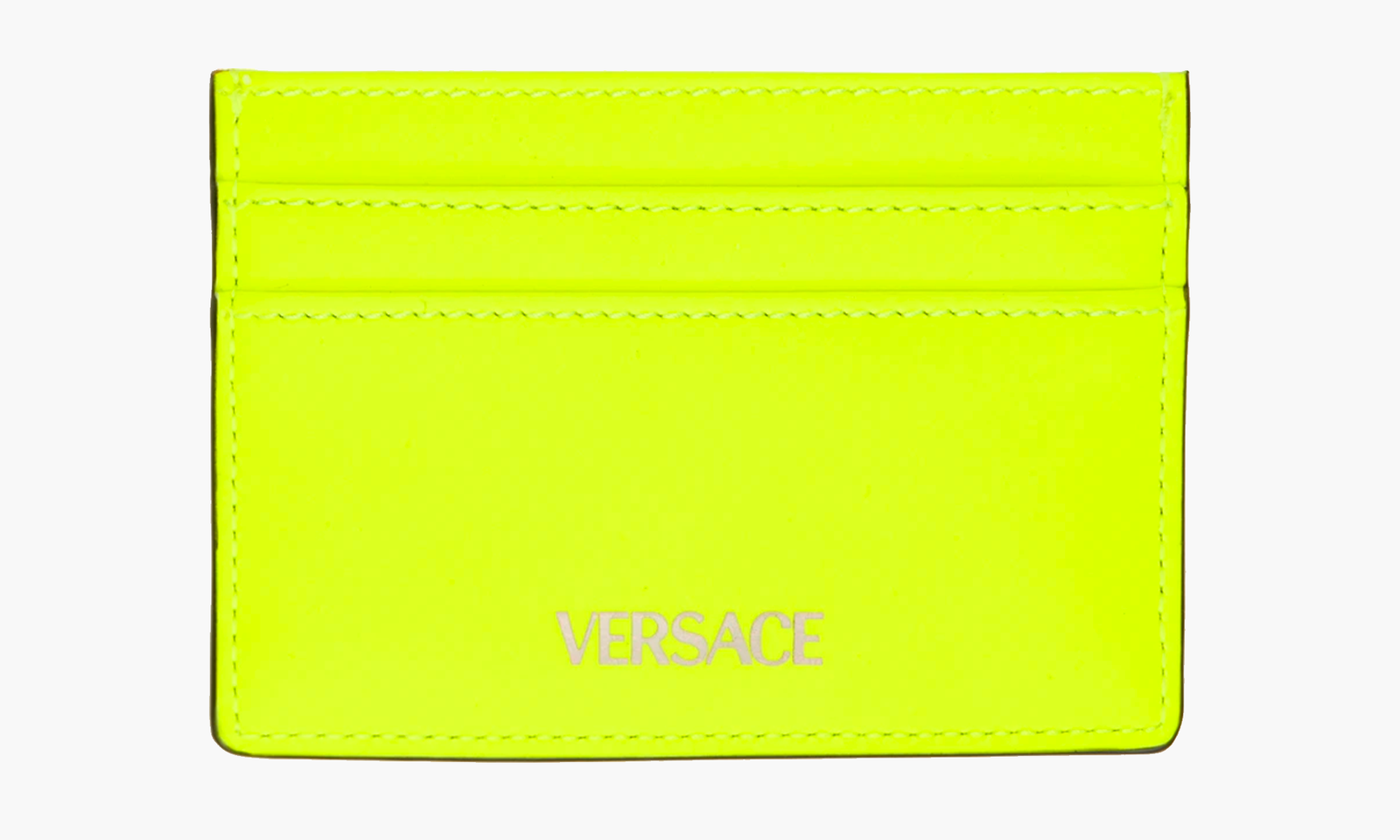 versace porte cartes jaune à méduse biggie