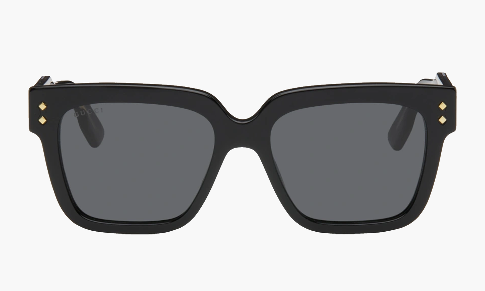 GUCCI - Lunettes de soleil carrées noires