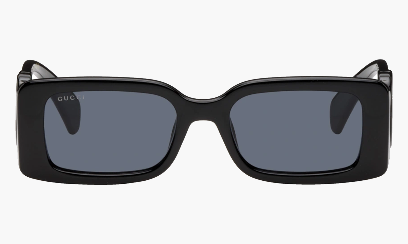 GUCCI - Lunettes de soleil rectangulaires noires